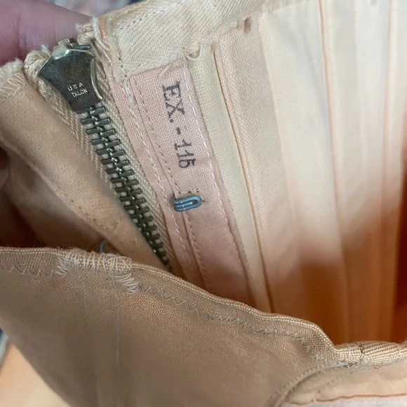 Nemo 1940s 1950s vintage peach pink girdle size 29